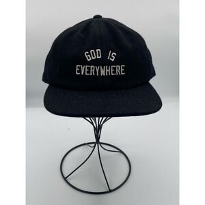NHIM‎ Apparel God Is Everywhere Wool Hat Cap Black Mens Religious Christian